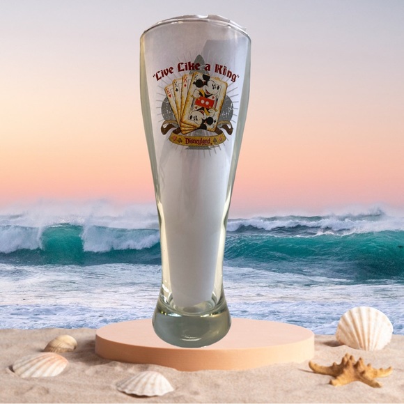 Other - Disneyland “Live Like a King” Beer Glass
